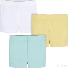 img 4 attached to Gerber Girls 3 Pack Shorts Months Apparel & Accessories Baby Girls