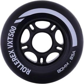 img 3 attached to Upgrade Your Skating Experience With Rollerex VXT500 Inline Skate Wheels - Available In Various Sizes And Colors For Indoor And Outdoor Use