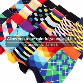 img 3 attached to WeCiBor Combed Cotton Casual Socks For Women - Fun And Stylish Packs