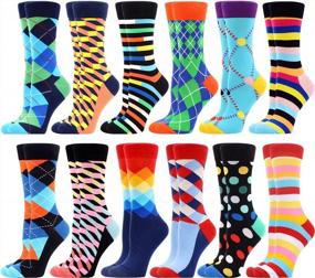img 4 attached to WeCiBor Combed Cotton Casual Socks For Women - Fun And Stylish Packs