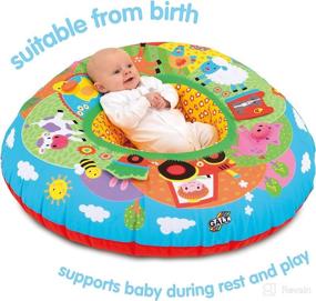 img 2 attached to 🐔 Ultimate Playnest Farm: Interactive Baby Activity Center & Floor Seat by Galt Toys