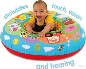 img 1 attached to 🐔 Ultimate Playnest Farm: Interactive Baby Activity Center & Floor Seat by Galt Toys