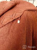 img 1 attached to EVALESS Women'S Crochet Patchwork Cardigan: Stylish V-Neck Knit Sweater With Long Sleeves And Button Details review by Jason Matthews