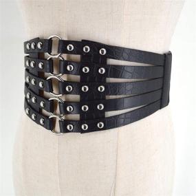 img 1 attached to Sun Kea Elastic Underbust Waistband Women's Accessories and Belts