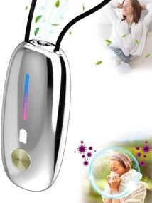 img 4 attached to Wearable Purifier Necklace Portable Electricity Heating, Cooling & Air Quality