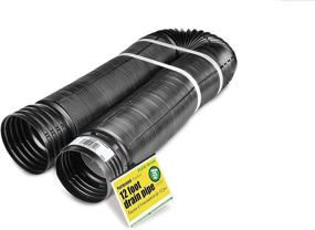 img 1 attached to Flex-Drain 51910: 4-Inch by 12-Feet Flexible 🌿 Landscaping Drain Pipe – Perforated, Expandable & Efficient