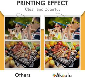 img 2 attached to Akouta Remanufactured Ink Cartridges for Canon 245 and 246 Replacement - PG-245XL CL-246XL PG-243 CL-244 - Compatible with Canon PIXMA MX492 MX490 MG2920 MG2922 MG2420 MG2520 MG3029 IP2820 (1 Black 1 Tri-Color)