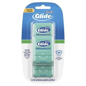 img 2 attached to Oral-B Pro-Health Comfort Plus Mint Dental Floss with Glide Technology