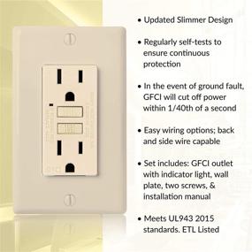 img 2 attached to 🔌 Faith Electric GFCI Outlets: Industrial-Grade Electrical Protection with Tamper Resistance