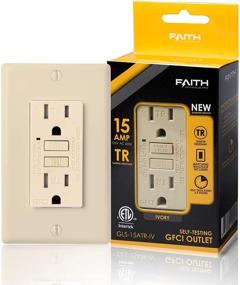 img 3 attached to 🔌 Faith Electric GFCI Outlets: Industrial-Grade Electrical Protection with Tamper Resistance