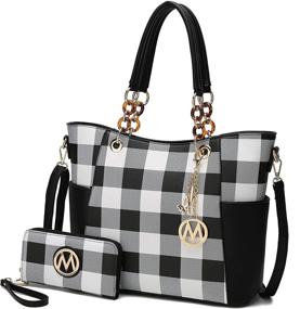 img 4 attached to MKF Crossbody Women Handbag Wallet Women's Handbags & Wallets