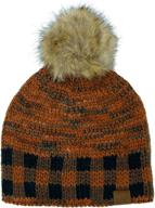 🧣 warm & cozy: c.c winter sherpa fleeced lined chunky knit pom pom beanie hat cap logo