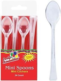 img 1 attached to 🥄 Clear Count Spoon for Party Dimensions - Must-Have Kitchen Essential