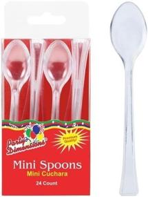 img 4 attached to 🥄 Clear Count Spoon for Party Dimensions - Must-Have Kitchen Essential