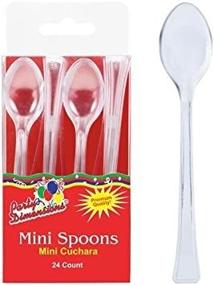 img 2 attached to 🥄 Clear Count Spoon for Party Dimensions - Must-Have Kitchen Essential