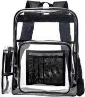 backpack packism reinforced waterproof transparent logo