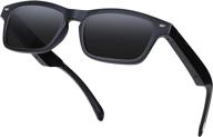 🕶️ erun smart glasses: uv400 polarized audio sunglasses with built-in music headset speaker, wireless bluetooth, and hands-free calling for men & women logo