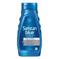 selsun blue shampoo dandruff thicker logo