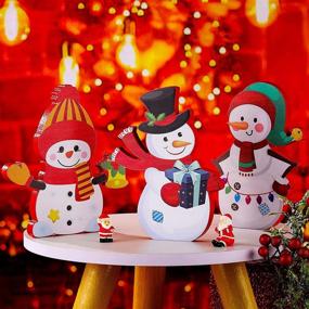 img 4 attached to Decoration Christmas Centerpieces Freestanding Decorative