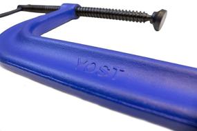 img 2 attached to 🔧 Yost Tools 406 D Forged C Clamp: The Ultimate Clamp for Heavy-Duty Projects