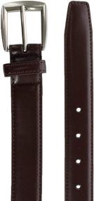 img 2 attached to CTM Leather Basic Dress White Men's Accessories for Belts