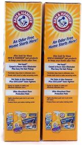 img 3 attached to Arm & Hammer Double Duty Cat Litter Deodorizer With Baking Soda - 30 oz (2 Pack): Powerful Odor Control for Your Cat's Litter Box