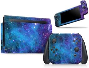 img 4 attached to 🎮 Design Skinz - Protect and Personalize Your Nintendo 2DS XL with Removable Azure Nebula Vinyl Wrap Cover