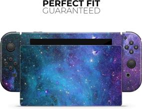 img 1 attached to 🎮 Design Skinz - Protect and Personalize Your Nintendo 2DS XL with Removable Azure Nebula Vinyl Wrap Cover