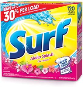 img 4 attached to 🌊 Surf Aloha Splash Laundry Detergent, 156 oz, 120 Loads