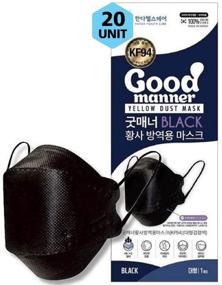 img 4 attached to 🎭 KF 94 Face Mask Manner Filter: Premium Protection and Breathability in a Stylish Design