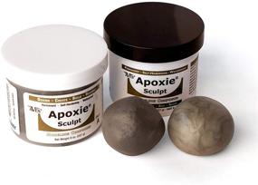 img 2 attached to 🔧 Aves Apoxie Sculpt: Premium 2 Part Modeling Compound (A&B) - 1 Pound, Silver Grey