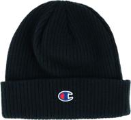 champion ribbed knit cs4003 black outdoor recreation in climbing logo