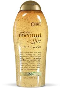 img 4 attached to ☕ Revitalizing and Exfoliating: OGX Coffee Scrub and Wash with Coconut-Enriched Formula - 19.5 Fl Oz