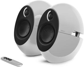 img 4 attached to 🔊Edifier USA e25HD Луна Эклипс HD 2.0 Bluetooth-колонки - Белый: Улучшены цифровым оптическим входом
