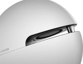 img 1 attached to 🔊Edifier USA e25HD Луна Эклипс HD 2.0 Bluetooth-колонки - Белый: Улучшены цифровым оптическим входом