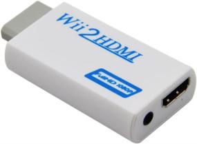 img 2 attached to Lxyhwcb Wii to HDMI Converter | 1080P Upscaler Adapter for Nintendo Wii Console | HD Video & Audio Output Cable | Supports All Wii Display | +1.5M HDMI Cable Included