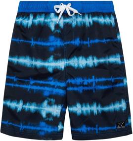 img 4 attached to Big Chill Bathing Shorts Tie Dye Boys' Clothing for Swim