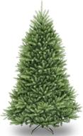 🎄 6-foot national tree company artificial dunhill fir christmas tree with stand - realistic full green design logo