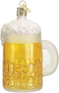 craft beer collection glass blown ornaments - ideal for christmas tree decoration and beer lovers, mug included logo