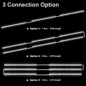 img 3 attached to Wobsion LED Under Cabinet Lighting - 6 Dimmable Strip Lights with RF Remote, 12V High Brightness Cabinet Lighting with 180 LEDs, 6000K Daylight White - Ideal for Kitchen, Counter, Bedroom, Shelf, Showcase