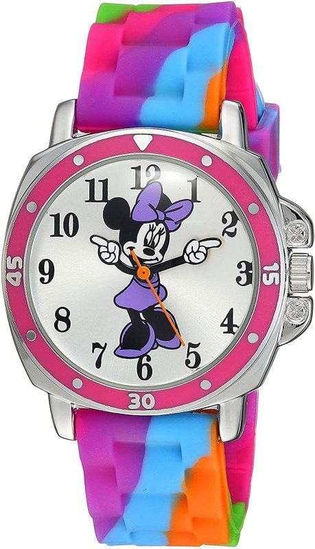 disney kids mn1104 watch rubber 로고