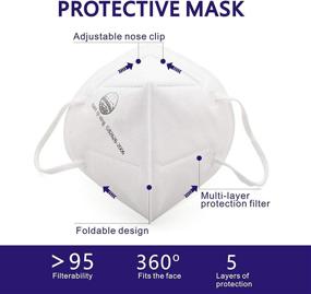 img 3 attached to Breathable Non Woven Lightweight Protective: Disposable Must-Have Product