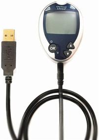 img 3 attached to 📱 FeanTeek USB Glucose Meter Cable: Compatible with Onetouch Glucometer Models - Ultra2, UltraMini, UltraLink, and Ultra Smart