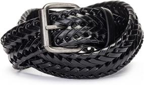 img 4 attached to 👔 Stylish and Trendy: Tanpie Fashion Braided Leather Strap Men's Accessories for the Fashion-Forward Gentlemen