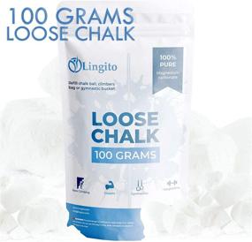 img 4 attached to 💪 Lingito 100g Loose Chalk: Ideal for Gym, Weightlifting, Rock Climbing, Billiards & More