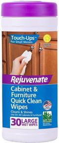 img 4 attached to 🧽 Rejuvenate 30-Pack Cabinet and Furniture Quick Clean Wipes