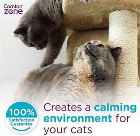 img 1 attached to 🐱 Vet Recommended Multi-Cat Calming Kit: Comfort Zone 2 Diffusers + 2 Refills (2-Room Pack) – Promotes Peaceful Home, Minimizes Cat Fighting, Scratching & Other Behavior Issues