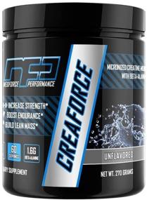img 4 attached to 💪 Enhance Performance: CREAFORCE Creatine and Beta-Alanine - Unflavored, 60 Servings