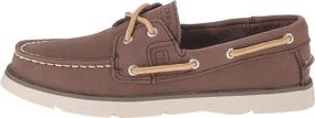 img 2 attached to Классический стиль и комфорт: детские лодочные ботинки Sperry Leeward (унисекс)