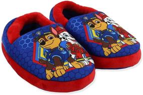 img 2 attached to Adorable Patrol Chase Marshall Toddler Boys' Slippers: Comfy & Cute Shoes